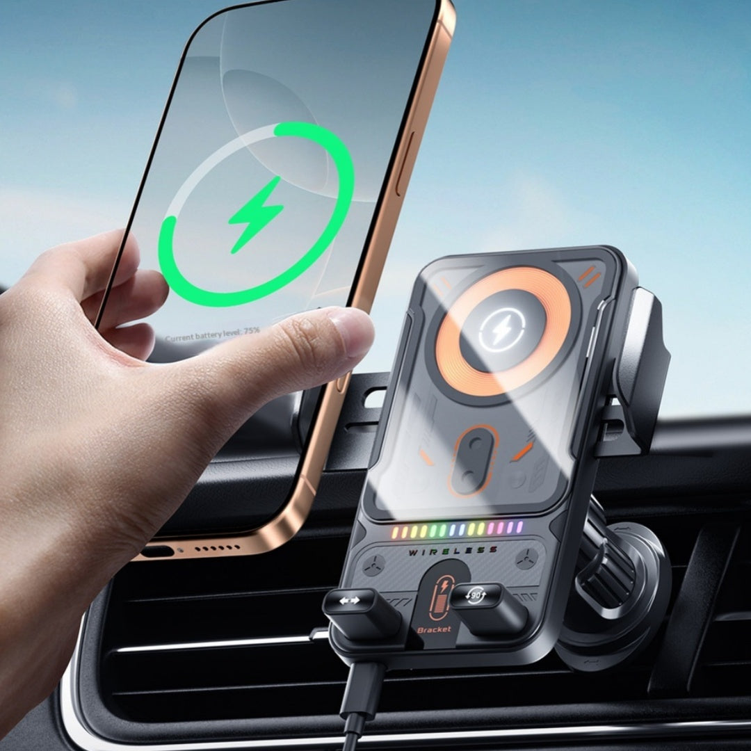 Enhance Your Driving Experience with Our Wireless Charging Car Air Vent Phone Mount